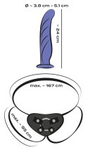 RC Vibrating Strap-On purple