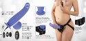 RC Vibrating Strap-On purple