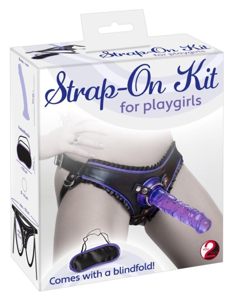 Strap-On Kit with blindfold