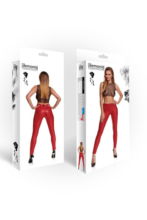 BIELIZNA - BRLIDIA001 LEGGINSY CZERWONE ROZMIAR L BIELIZNA - BRLIDIA001 LEGGINSY CZERWONE ROZMIAR L