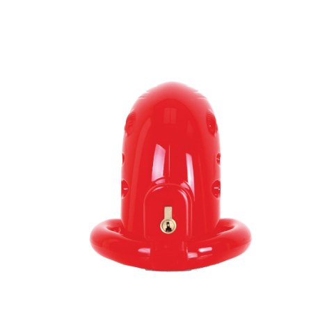 MALESATION Chastity Cage red MALESATION Chastity Cage red
