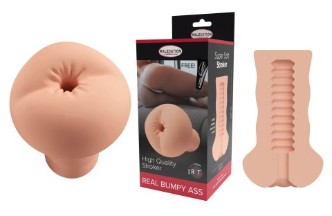 MALESATION Masturbator Real Bumpy Ass