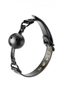 BLAZE BALL GAG CROCO BLACK