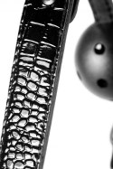 BLAZE BALL GAG CROCO BLACK