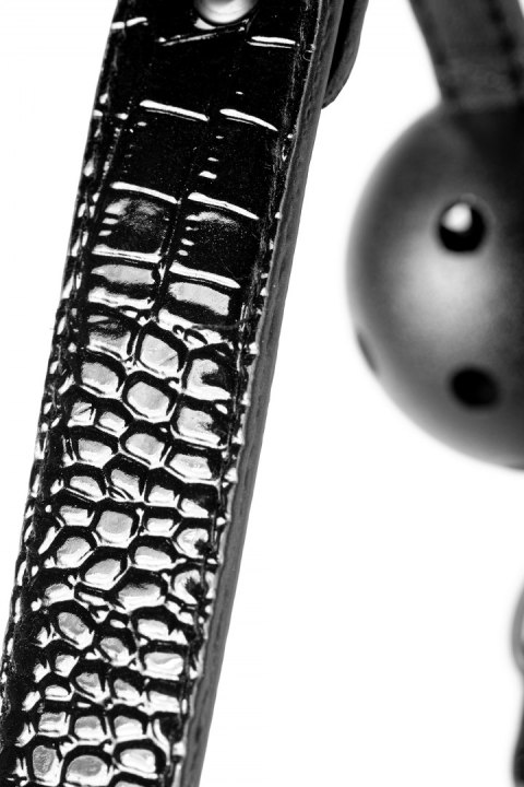 BLAZE BALL GAG CROCO BLACK BLAZE BALL GAG CROCO BLACK