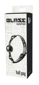 BLAZE BALL GAG CROCO BLACK