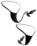 CROTCHLESS LOVE GARTER S-L