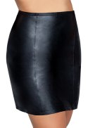 Leather Mini Skirt M