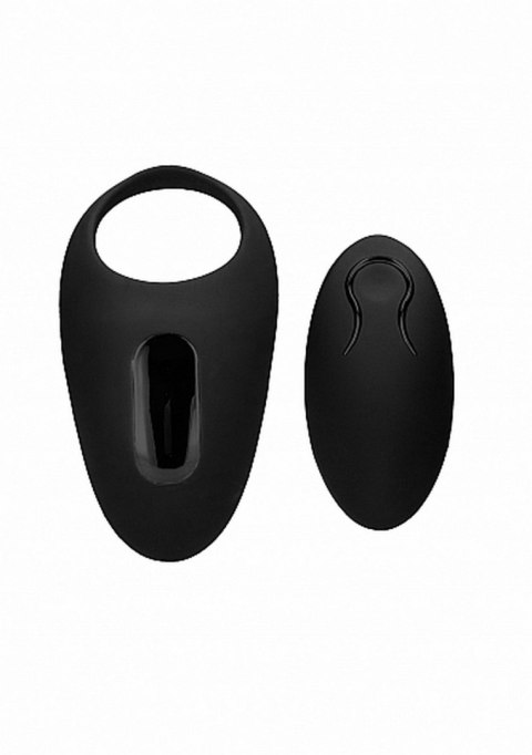 No. 74 - Remote Controlled Vibrating Cock Ring - Black No. 74 - Remote Controlled Vibrating Cock Ring - Black