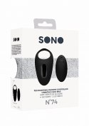 No. 74 - Remote Controlled Vibrating Cock Ring - Black