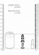 R7 - Silver Plug - 3,9 Inch - Red Sapphire