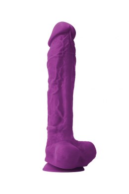 COLOURS PLEASURES 10 DILDO PURPLE