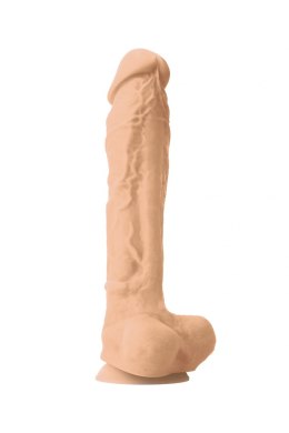 COLOURS PLEASURES 10 DILDO WHITE