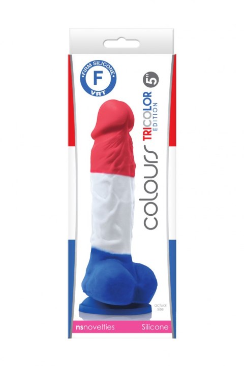 COLOURS PLEASURES TRICOLOR 5 DILDO COLOURS PLEASURES TRICOLOR 5 DILDO