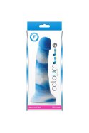 COLOURS PLEASURES YUM 6 DILDO BLUE