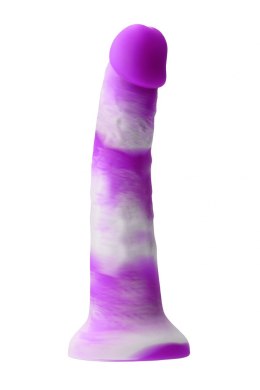 COLOURS PLEASURES YUM 8 DILDO PURPLE