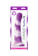 COLOURS PLEASURES YUM 8 DILDO PURPLE