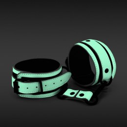 GLO BONDAGE ANKLE CUFF GREEN
