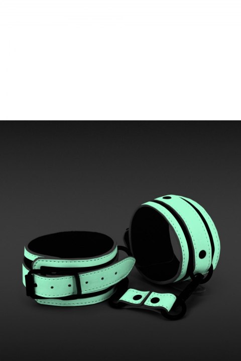 GLO BONDAGE ANKLE CUFF GREEN GLO BONDAGE ANKLE CUFF GREEN