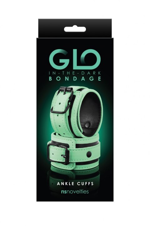 GLO BONDAGE ANKLE CUFF GREEN GLO BONDAGE ANKLE CUFF GREEN