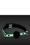 GLO BONDAGE BALL GAG GREEN