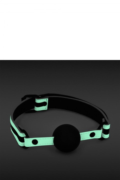 GLO BONDAGE BALL GAG GREEN GLO BONDAGE BALL GAG GREEN