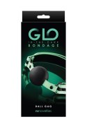 GLO BONDAGE BALL GAG GREEN