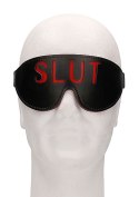 OUCH! BLINDFOLD - SLUT - BLACK