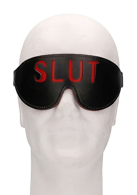 OUCH! BLINDFOLD - SLUT - BLACK