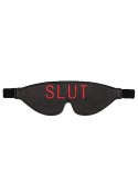 OUCH! BLINDFOLD - SLUT - BLACK