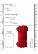 Thick Bondage Rope - 10 meter - Red