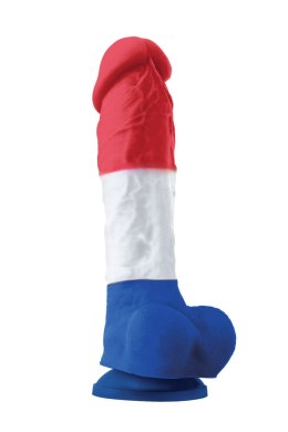 COLOURS PLEASURES TRICOLOR 8 DILDO