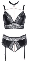BRA AND SUSPENDER BRIEFS 4XL