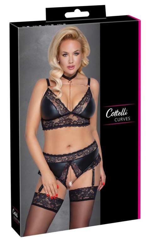 BRA AND SUSPENDER BRIEFS XL