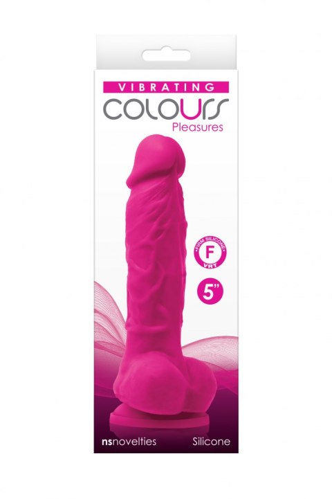 COLOURS PLEASURES VIBE 5" DILDO PINK COLOURS PLEASURES VIBE 5" DILDO PINK
