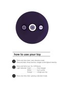 Enoki - Bendable Massager - Purple - Tester