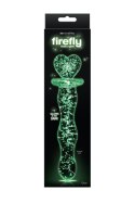 FIREFLY GLASS HEART A GLOW CLEAR