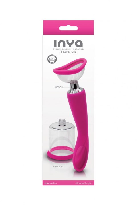 INYA PUMP AND VIBE PINK INYA PUMP AND VIBE PINK