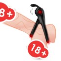 PIERŚCIEŃ EREKCYJNY SEX RING WIBRACJE STYMULATOR Traveler black