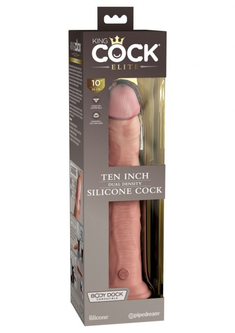 10 Inch 2Density Silicone Cock 10 Inch 2Density Silicone Cock