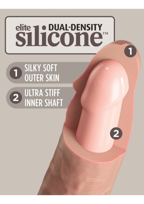 10 Inch 2Density Silicone Cock 10 Inch 2Density Silicone Cock