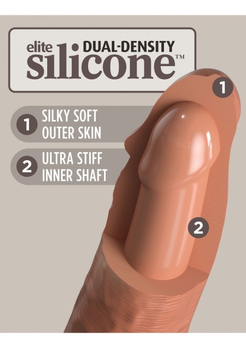 7 INCH 2DENSITY SILICONE COCK 7 INCH 2DENSITY SILICONE COCK