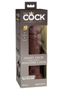8 Inch 2Density Silicone Cock