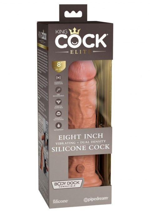 8 Inch 2Density Vibrating Cock 8 Inch 2Density Vibrating Cock