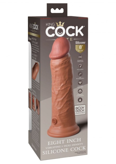 8 Inch 2Density Vibrating Cock 8 Inch 2Density Vibrating Cock
