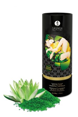 BATH SALT ORIENTAL CRYSTALS LOTUS FLOWER