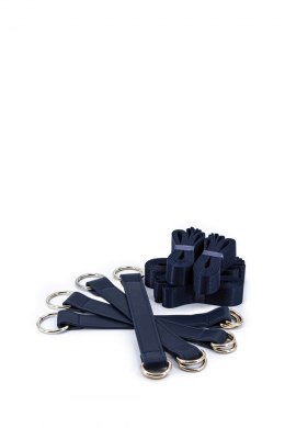BONDAGE COUTURE TIE DOWN STRAPS BLUE