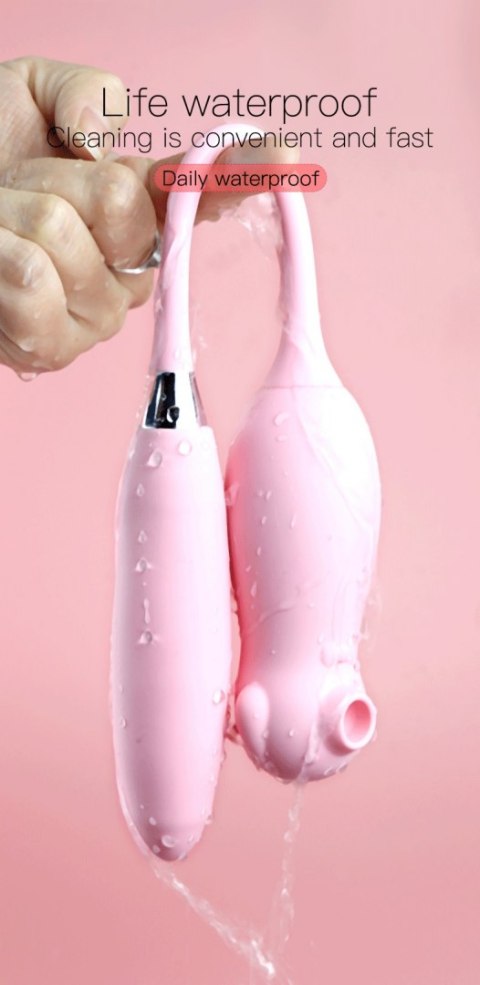 STYMULATOR-ELVA DUAL PURPOSE (PINK) STYMULATOR-ELVA DUAL PURPOSE (PINK)