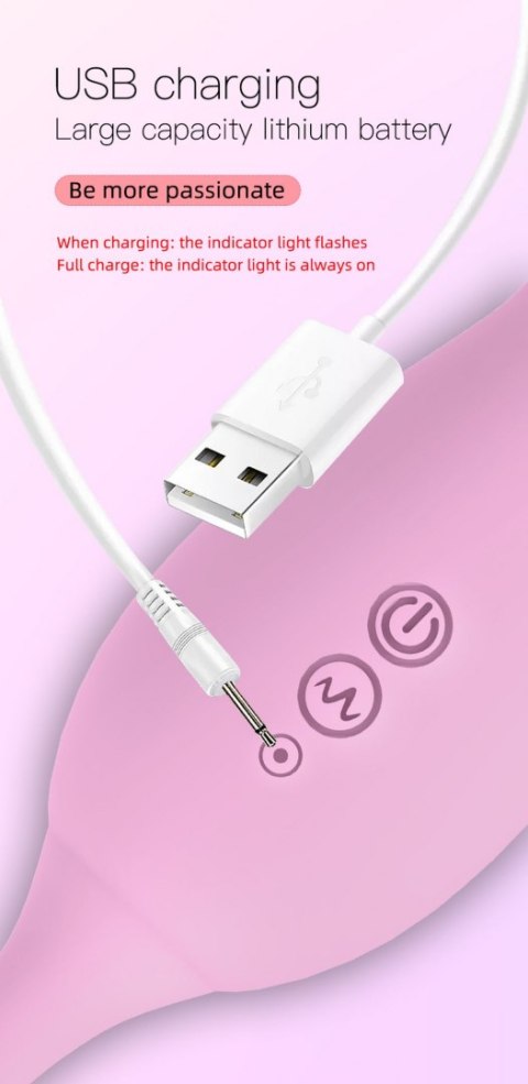 STYMULATOR-ELVA DUAL PURPOSE (PINK) STYMULATOR-ELVA DUAL PURPOSE (PINK)
