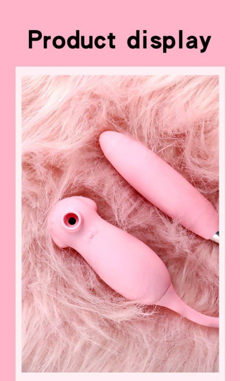 STYMULATOR-ELVA DUAL PURPOSE (PINK) STYMULATOR-ELVA DUAL PURPOSE (PINK)